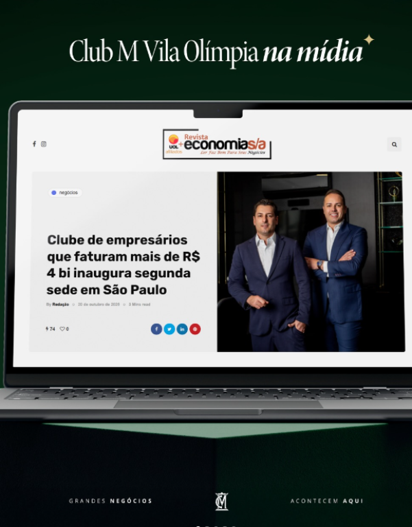 Club M Vila Olímpia na mídia ❇️